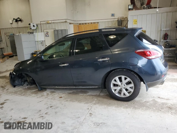 2012 Nissan Murano SL с VIN JN8AZ1MW7CW202077, выставлен на аукционе Copart как лот 60372065 с пробегом Не указан миль и Чистый • Clean title. История ставок и продаж доступна на DreamBid. Изображение 2.