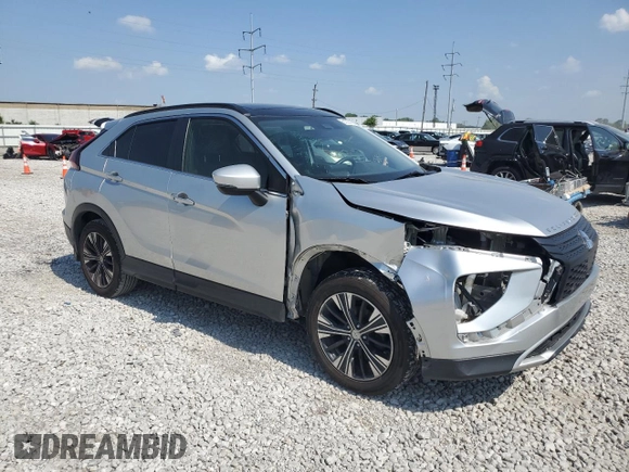 2022 Mitsubishi Eclipse Cross SE z VIN JA4ATWAAXNZ049788, wystawiony jako Copart lot #61927415 z przebiegiem 52 855 mil mil oraz Szkoda całkowita • Salvage title. Historia ofert i sprzedaży dostępna na DreamBid. Obrazek 4.
