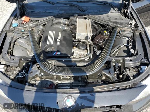 2016 BMW M4 with VIN WBS3R9C5XGK708634, listed as a Copart auction lot 71709064 with 74,666 mi miles and Salvage Title. Bid and sale history available at carsss.com. Image 11.