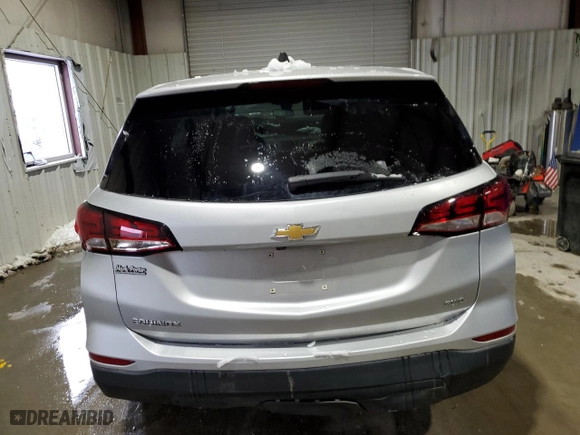 2022 Chevrolet Equinox LS with VIN 2GNAXSEV3N6150481, listed as a Copart auction lot 45839275 with 0 mi miles and Salvage Title. Bid and sale history available at carsss.com. Image 6.