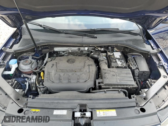 2024 Volkswagen Tiguan SE with VIN 3VVNB7AX0RM156717, listed as a Copart auction lot 54706775 with 419 mi miles and Salvage title. Bid and sale history available at DreamBid. Image 12.