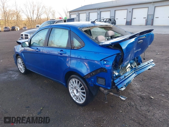 2011 Ford Focus SES with VIN 1FAHP3GN8BW165687, listed as a IAAI auction lot 41854781 with 153,445 mi miles. Bid and sale history available at carsss.com. Image 3.