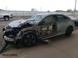 2018 Honda Civic Hatchback EX with VIN SHHFK7H59JU205394, listed as a Copart auction lot 54621554 with 0 mi miles and Non Repairable. Bid and sale history available at carsss.com. Image 1.
