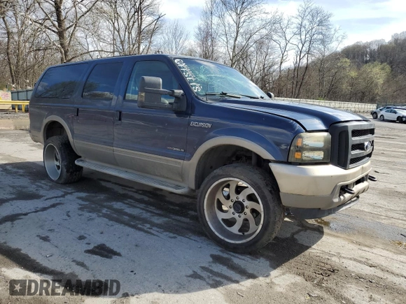 2004 Ford Excursion Eddie Bauer with VIN 1FMSU45P74ED41183, listed as a Copart auction lot 51973575 with 175,632 mi miles and Salvage Title. Bid and sale history available at DreamBid. Image 4.