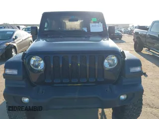 2018 Jeep Wrangler Unlimited Sport S z VIN 1C4HJXDG9JW169478, wystawiony jako IAAI lot #40387425 z przebiegiem 59 287 mil mil oraz . Historia ofert i sprzedaży dostępna na DreamBid. Obrazek 6.