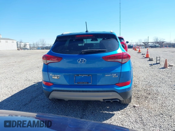 2017 Hyundai Tucson Sport with VIN KM8J3CA20HU336809, listed as a IAAI auction lot 41800913 with 112,948 mi miles and . Bid and sale history available at DreamBid. Image 17.