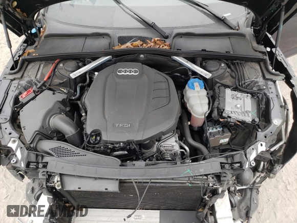2018 Audi A5 Sportback Premium Plus with VIN WAUENCF51JA065167, listed as a Copart auction lot 45390213 with 59,619 mi miles. Bid and sale history available at carsss.com. Image 11.