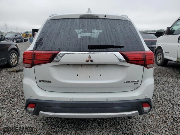 2017 Mitsubishi Outlander SE with VIN JA4AD3A36HZ052821, listed as a Copart auction lot 46803605 with 65,358 mi miles and Salvage Title. Bid and sale history available at carsss.com. Image 6.