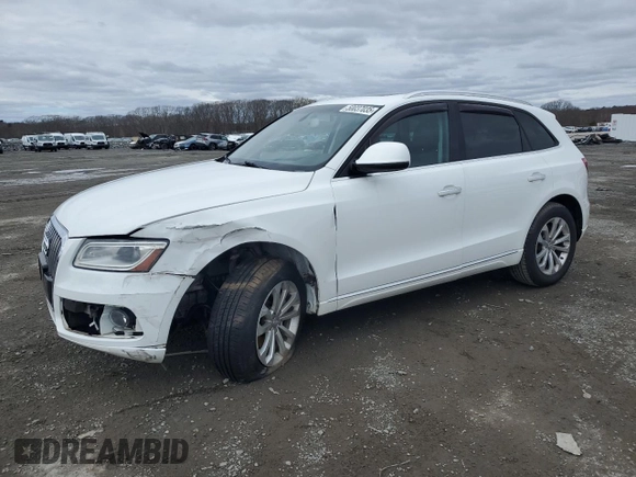 2016 Audi Q5 Premium with VIN WA1C2AFP5GA140917, listed as a Copart auction lot 50037035 with 111,841 mi miles and Salvage Title. Bid and sale history available at carsss.com. Image 1.