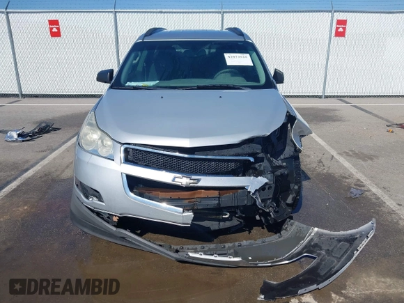 2012 Chevrolet Traverse LS with VIN 1GNKRFED0CJ405987, listed as a IAAI auction lot 42073525 with 162,300 mi miles and . Bid and sale history available at DreamBid. Image 13.