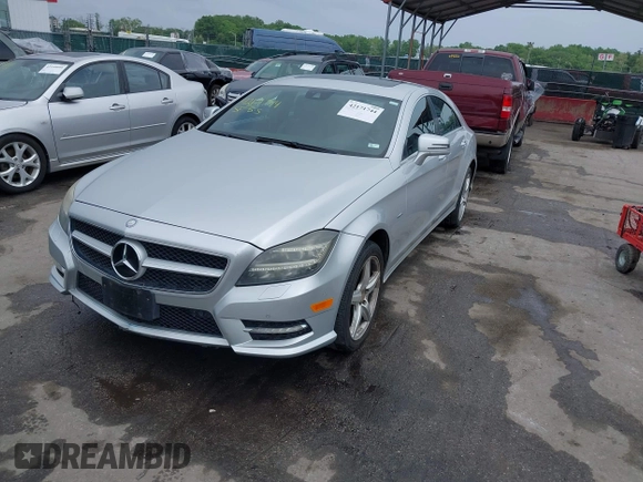 2012 Mercedes-Benz CLS 550 with VIN WDDLJ9BB9CA046976, listed as a IAAI auction lot 42171744 with 121,443 mi miles and . Bid and sale history available at DreamBid. Image 17.
