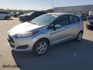 2016 Ford Fiesta SE with VIN 3FADP4EJ4GM146498, listed as a Copart auction lot 52213595 with 106,745 mi miles and Salvage Title. Bid and sale history available at carsss.com. Image 1.