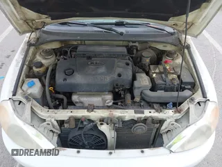 2002 Kia Rio with VIN KNADC123926185376, listed as a IAAI auction lot 42027348 with 84,893 mi miles. Bid and sale history available at carsss.com. Image 10.