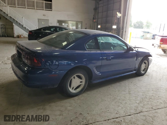 1996 Ford Mustang with VIN 1FALP4048TF150951, listed as a Copart auction lot 59298985 with 83,053 mi miles and Salvage title. Bid and sale history available at DreamBid. Image 3.