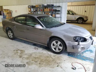 2006 Pontiac Grand Prix with VIN 2G2WP552161151959, listed as a Copart auction lot 53846105 with 201,492 mi miles and Salvage title. Bid and sale history available at DreamBid. Image 4.