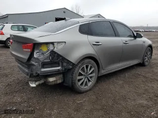 2019 Kia Optima LX with VIN 5XXGT4L32KG281397, listed as a Copart auction lot 85763724 with 146,571 mi miles and Salvage Title. Bid and sale history available at carsss.com. Image 3.