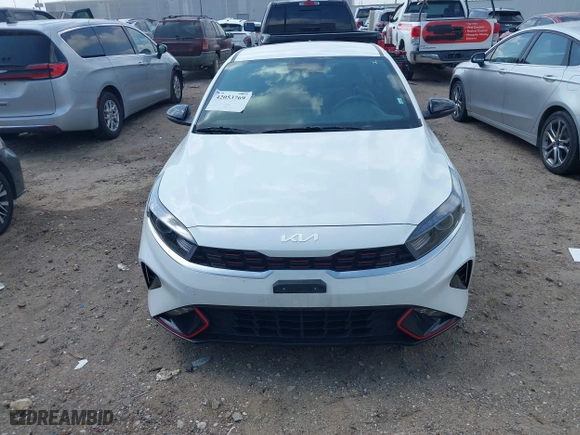 2023 Kia Forte GT-Line with VIN 3KPF54AD1PE676804, listed as a IAAI auction lot 42053769 with 44,352 mi miles. Bid and sale history available at carsss.com. Image 13.