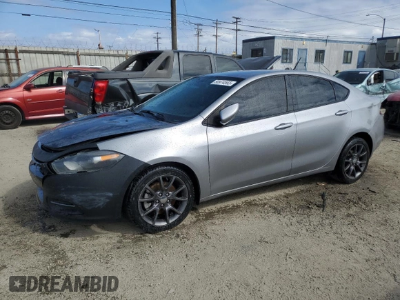 2016 Dodge Dart SE with VIN 1C3CDFAA0GD750906, listed as a Copart auction lot 50974565 with 88,003 mi miles and Clean Title. Bid and sale history available at carsss.com. Image 1.