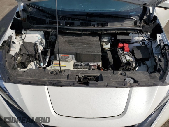 2020 Nissan LEAF SV Plus with VIN 1N4BZ1CP0LC307707, listed as a Copart auction lot 48912355 with 26,348 mi miles and Salvage Title. Bid and sale history available at DreamBid. Image 12.