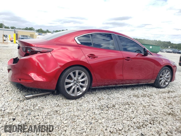 2021 Mazda 3 Select with VIN JM1BPABL3M1342706, listed as a Copart auction lot 73791724 with 27,233 mi miles and Salvage title. Bid and sale history available at DreamBid. Image 3.