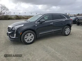 2021 Cadillac XT5 FWD Luxury with VIN 1GYKNAR48MZ145093, listed as a Copart auction lot 83114784 with 41,899 mi miles and Salvage Title. Bid and sale history available at carsss.com. Image 1.