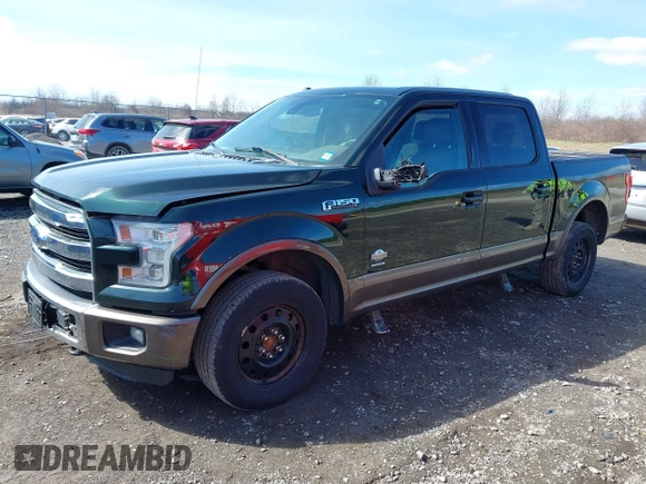 2015 Ford F-150 XLT with VIN 1FTEW1EGXFFC82332, listed as a IAAI auction lot 41922481 with 127,656 mi miles. Bid and sale history available at carsss.com. Image 18.