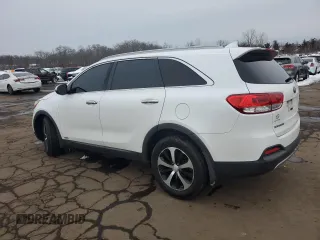 2016 Kia Sorento EX with VIN 5XYPHDA15GG010713, listed as a Copart auction lot 44855165 with 133,450 mi miles and Salvage Title. Bid and sale history available at carsss.com. Image 2.