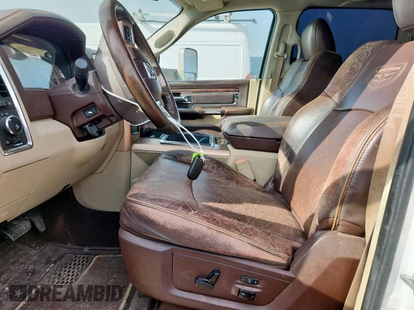 2014 Ram 2500 Longhorn с VIN 3C6UR5GL1EG152139, выставлен на аукционе Copart как лот 61852765 с пробегом 166 553 миль миль и Списание • Salvage title. История ставок и продаж доступна на DreamBid. Изображение 7.