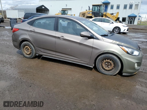 2013 Hyundai Accent GLS with VIN KMHCT4AE1DU336921, listed as a Copart auction lot 55350015 with 188,916 mi miles and Clean title. Bid and sale history available at DreamBid. Image 4.