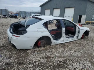 2013 BMW 6 Series 650i xDrive with VIN WBA6B4C58DD098709, listed as a Copart auction lot 43067925 with 0 mi miles and Non Repairable. Bid and sale history available at carsss.com. Image 3.
