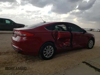 2018 Ford Fusion S with VIN 3FA6P0G76JR109563, listed as a Copart auction lot 72905684 with 41,879 mi miles and Salvage Title. Bid and sale history available at carsss.com. Image 3.