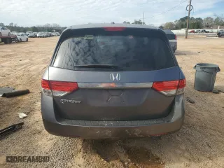 2016 Honda Odyssey EX-L with VIN 5FNRL5H61GB094731, listed as a Copart auction lot 87867085 with 243,837 mi miles and Salvage Title. Bid and sale history available at carsss.com. Image 6.