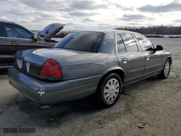 2008 Ford Police Interceptor with VIN 2FAFP71V78X150151, listed as a Copart auction lot 43989355 with 254,736 mi miles and Salvage Title. Bid and sale history available at carsss.com. Image 3.