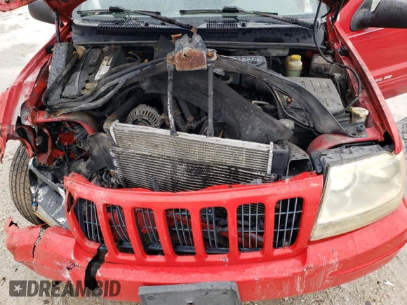 1999 Jeep Grand Cherokee Limited with VIN 1J4G268S8XC758964, listed as a Copart auction lot 71442794 with 321,284 mi miles and Non repairable. Bid and sale history available at DreamBid. Image 7.