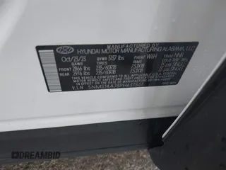 2023 Hyundai Santa Fe SE with VIN 5NMS14AJ3PH637561, listed as a IAAI auction lot 41905620 with 5,937 mi miles and . Bid and sale history available at DreamBid. Image 9.