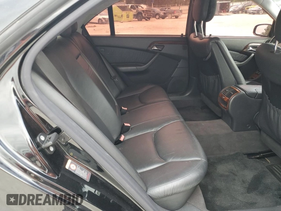2002 Mercedes-Benz S-Class 5.0L with VIN WDBNG75J32A290483, listed as a Copart auction lot 79610994 with 194,508 mi miles and Salvage Title. Bid and sale history available at carsss.com. Image 10.