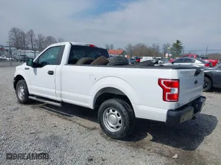 2019 Ford F-150 XL with VIN 1FTMF1C55KKD80487, listed as a IAAI auction lot 39009387 with 18,324 mi miles. Bid and sale history available at carsss.com. Image 3.