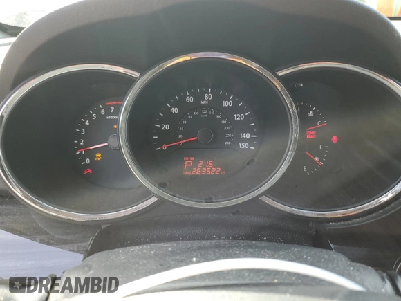 2013 Kia Sorento EX with VIN 5XYKUDA61DG367853, listed as a Copart auction lot 54400345 with 263,522 mi miles and Salvage Title. Bid and sale history available at carsss.com. Image 9.