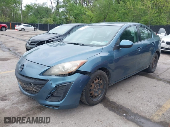 2011 Mazda Mazda3 i Sport with VIN JM1BL1UF9B1494151, listed as a IAAI auction lot 42135686 with 280,999 mi miles. Bid and sale history available at carsss.com. Image 2.