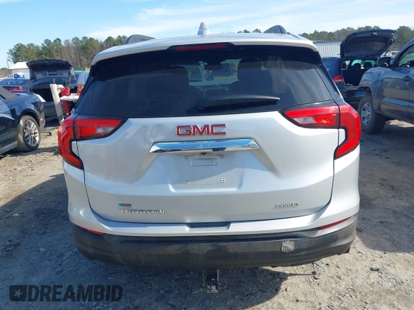 2018 GMC Terrain SLE with VIN 3GKALTEV6JL325195, listed as a IAAI auction lot 41561687 with 148,423 mi miles. Bid and sale history available at carsss.com. Image 16.