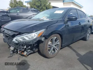 2020 Nissan Sentra SV with VIN 3N1AB8CV2LY220192, listed as a IAAI auction lot 41674675 with 37,621 mi miles. Bid and sale history available at carsss.com. Image 20.