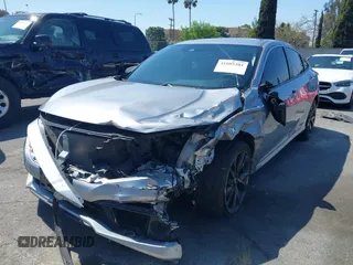 2019 Honda Civic Sedan Sport with VIN 2HGFC2F85KH515599, listed as a IAAI auction lot 41885201 with 76,653 mi miles. Bid and sale history available at carsss.com. Image 17.