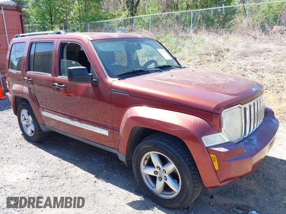 2008 Jeep Liberty Limited with VIN 1J8GN58K08W160433, listed as a IAAI auction lot 41975324 with 200,492 mi miles and . Bid and sale history available at carsss.com. Image 6.