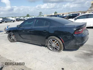 2019 Dodge Charger SXT with VIN 2C3CDXJGXKH653881, listed as a Copart auction lot 54692945 with Not Provided miles and Salvage Title. Bid and sale history available at DreamBid. Image 2.