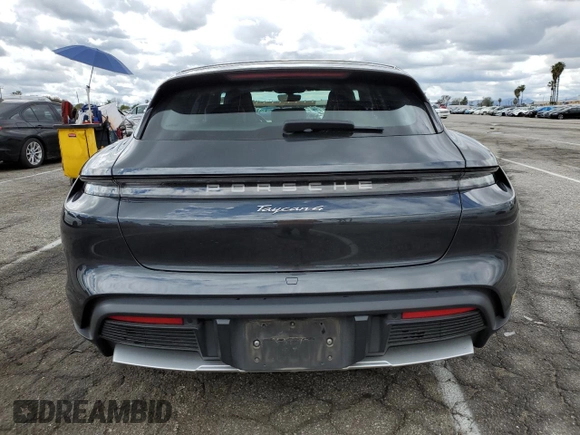 2022 Porsche Taycan 4 with VIN WP0BA2Y15NSA67206, listed as a Copart auction lot 45561263 with 10,134 mi miles and . Bid and sale history available at DreamBid. Image 6.