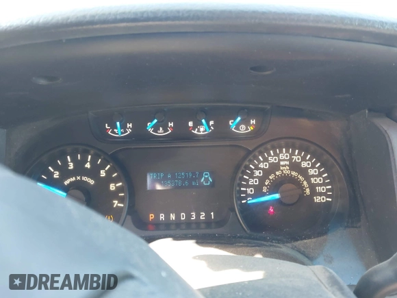 2013 Ford F-150 XL with VIN 1FTNF1CF0DKF81570, listed as a IAAI auction lot 41421397 with 135,378 mi miles. Bid and sale history available at carsss.com. Image 7.