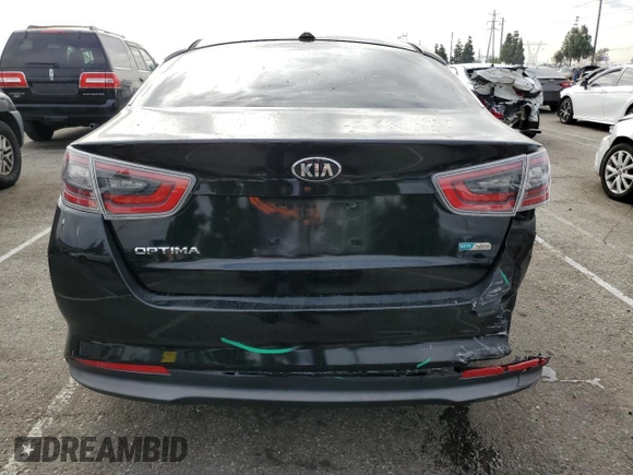 2015 Kia Optima Hybrid with VIN KNAGM4AD4F5085879, listed as a Copart auction lot 82037454 with 99,730 mi miles and Salvage Title. Bid and sale history available at carsss.com. Image 6.