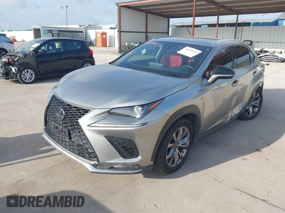 2020 Lexus NX 300 F Sport with VIN JTJSARBZ7L2175681, listed as a IAAI auction lot 42551410 with 49,965 mi miles and . Bid and sale history available at DreamBid. Image 18.