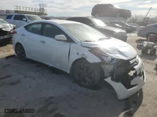 2015 Hyundai Elantra Limited with VIN 5NPDH4AE6FH579504, listed as a Copart auction lot 43042535 with 71,604 mi miles and Salvage Title. Bid and sale history available at carsss.com. Image 4.