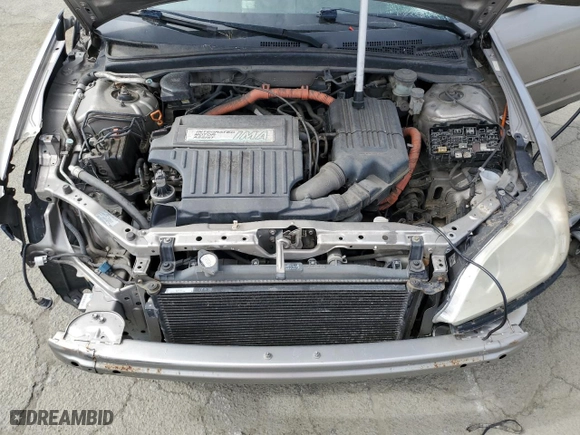 2004 Honda Civic Hybrid with VIN JHMES95684S006204, listed as a Copart auction lot 49134895 with 0 mi miles and Salvage Title. Bid and sale history available at carsss.com. Image 11.